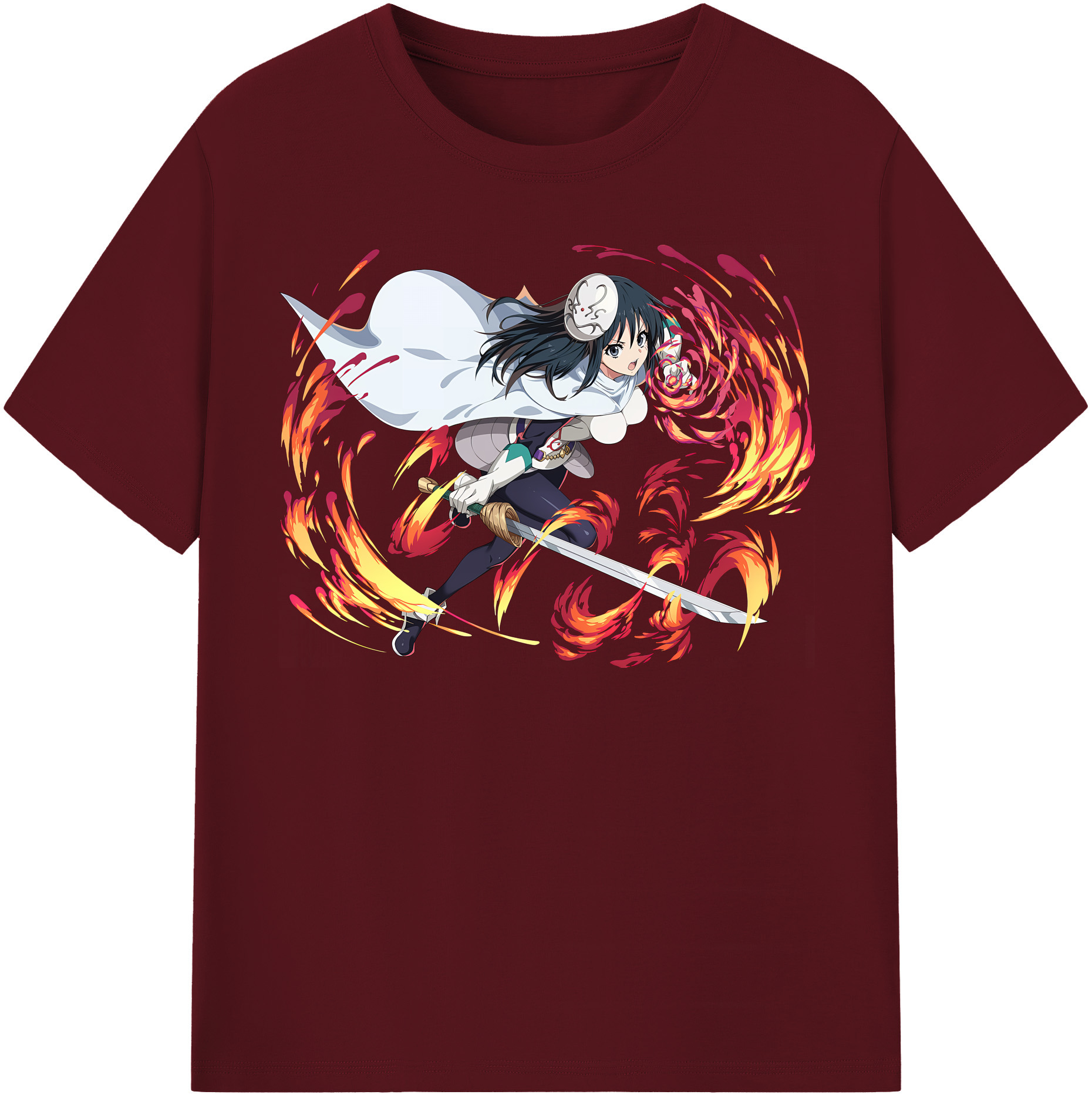（画像用） 転スラ Regarding Reincarnated to Slime 綿100％半袖Tシャツ（フロントプリント）